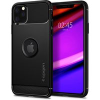 Spigen Rugged Armor Case fürSchwarz iPhone 11 Pro