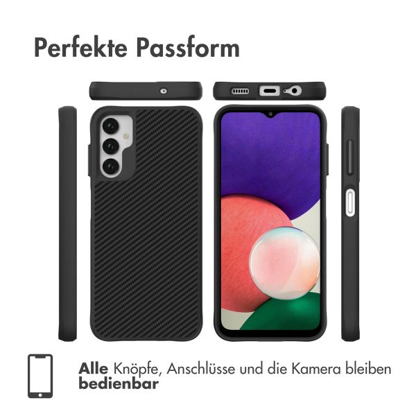 imoshion Rugged Hybrid Carbon Case Samsung Galaxy A14 (5G/4G) - Schwarz