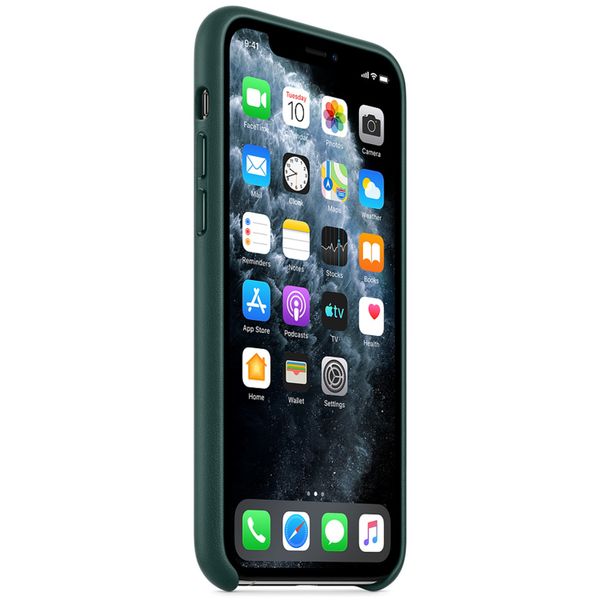 Apple Leder-Case Forest Green für das iPhone 11 Pro