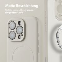 imoshion Color Back Cover mit MagSafe für das Apple iPhone 16 Pro - Beige