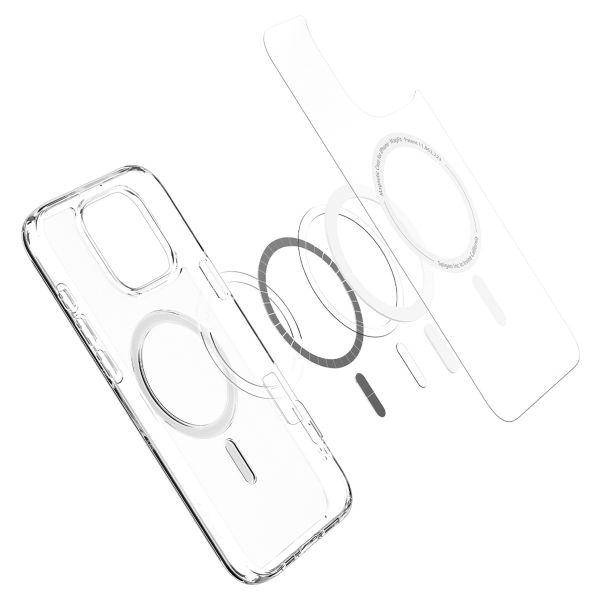 Spigen Ultra Hybrid™ Case MagSafe für das iPhone 16 Pro Max - Frosted Clear