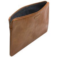 dbramante1928 Skagen Pro - Laptop Hülle 13 Zoll - Laptop Sleeve - Echtes Leder - MacBook Pro 13 Zoll / Air 13 Zoll - Tan