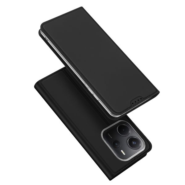Dux Ducis Slim TPU Klapphülle für das Xiaomi Redmi Note 14 (4G) - Schwarz