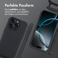 imoshion Color Backcover mit abtrennbarem Band MagSafe für das iPhone 16 Pro Max - Black