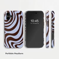 Selencia Vivid Back Cover Apple iPhone 16 - Dream Swirl Chocolate