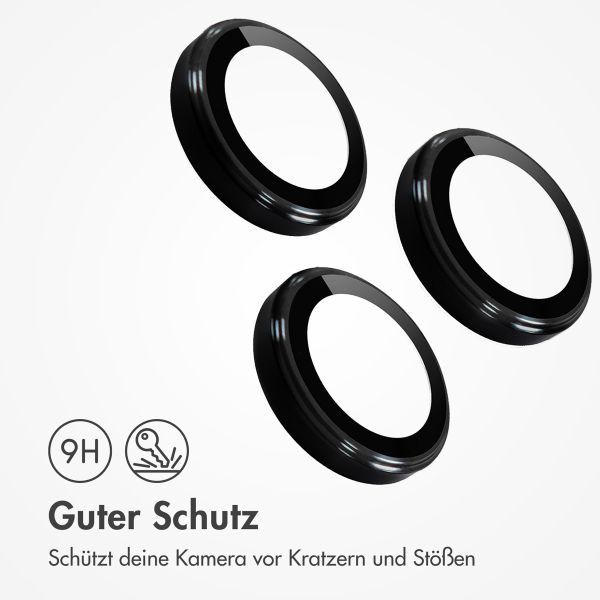 imoshion ﻿2er-Pack Objektivschutz für Kamera für das Apple iPhone 13 Pro / 13 Pro Max - Schwarz