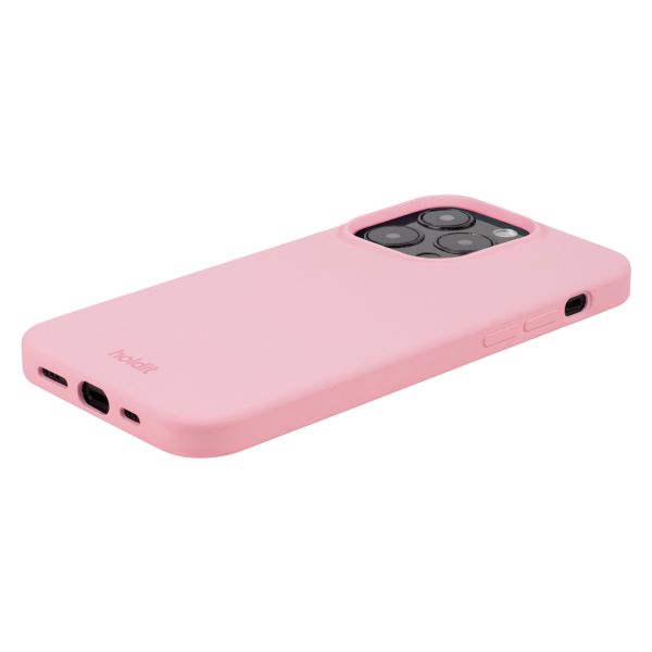 Holdit Silicone Case für das iPhone 15 Pro - Pink