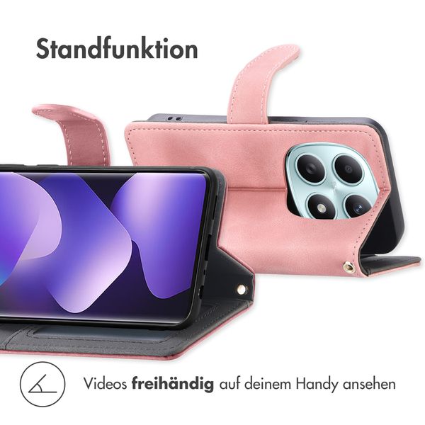 imoshion Klapphülle mit Kordel Xiaomi Redmi Note 15 (5G) - Rosa