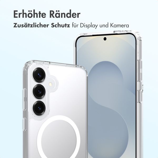 Accezz Xtreme Impact Backcover mit MagSafe Samsung Galaxy S25 Plus - Transparent