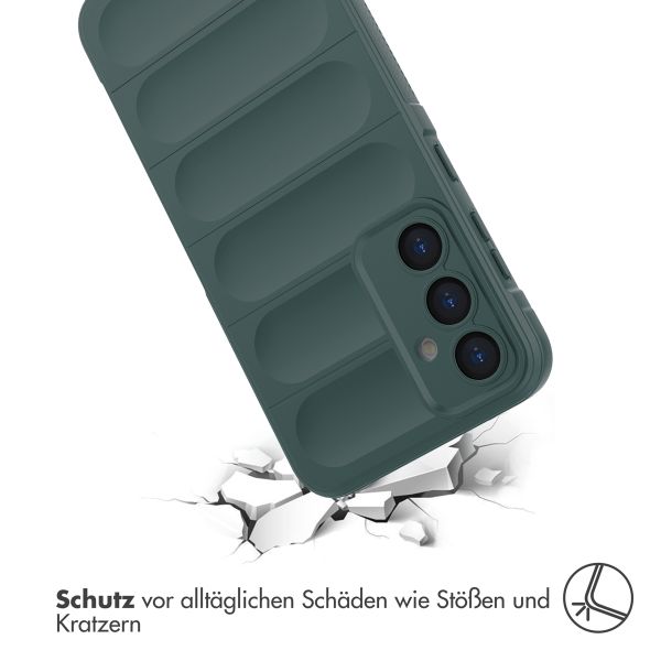 imoshion EasyGrip Backcover für das Samsung Galaxy S23 FE - Dunkelgrün