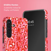 Selencia Vivid Tough Back Cover für das Samsung Galaxy S25 - Wild Spots Lipstick