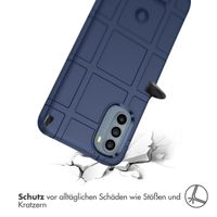 imoshion Rugged Shield Backcover für das Motorola Moto G31 / Moto G41 - Dunkelblau