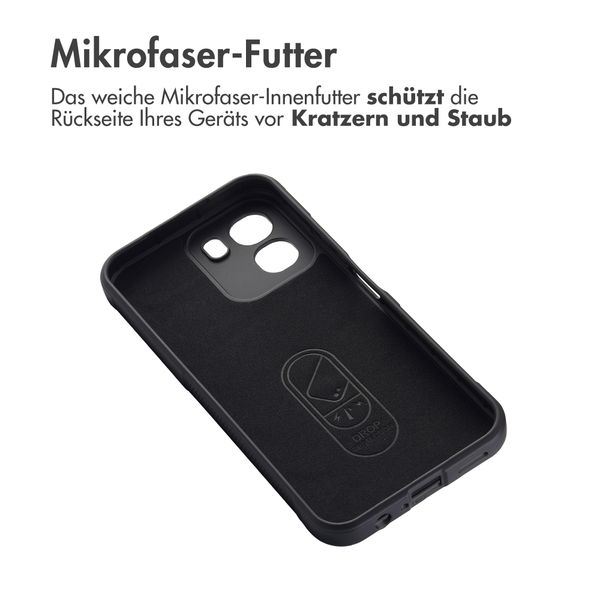 imoshion EasyGrip Backcover Oppo A6x (4G/5G) - Schwarz