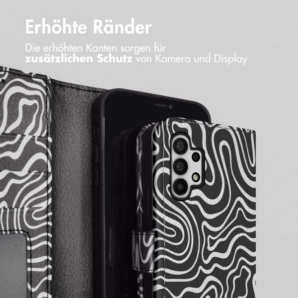 imoshion Design Klapphülle Samsung Galaxy A32 (5G) - Black And White