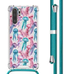 imoshion Design Hülle mit Band Huawei P30 Pro - Jellyfish Watercolor
