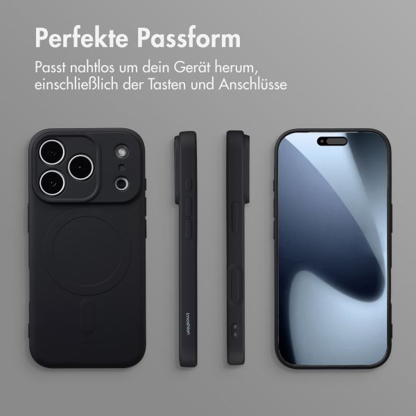 imoshion Color Back Cover mit MagSafe Apple iPhone 17 Pro - Schwarz