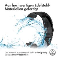 imoshion Edelstahlarmband für das Huawei Watch Fit 2 - Schwarz