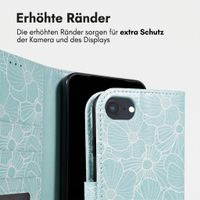imoshion Design Klapphülle Apple iPhone SE (2022 / 2020) / 8 / 7 / 6(s) - Botanica