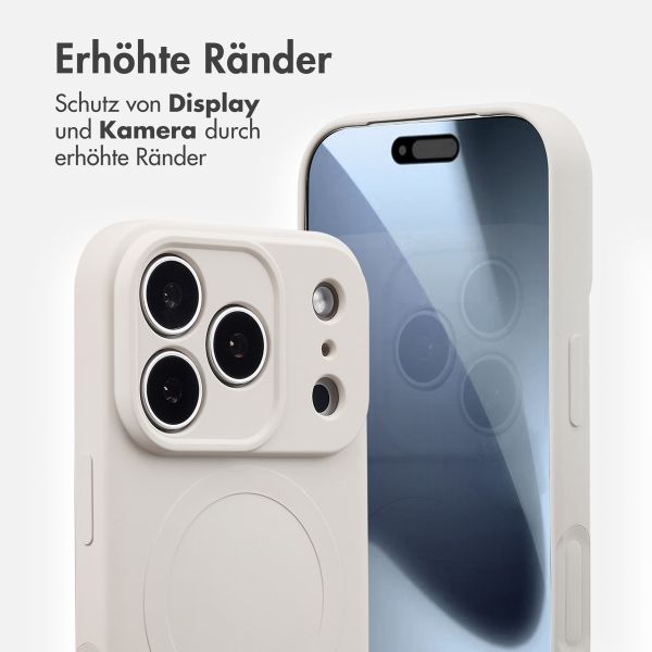 imoshion Color Back Cover mit MagSafe Apple iPhone 17 Pro - Beige