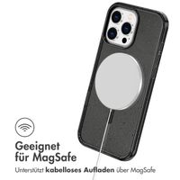 imoshion Sparkle Back Cover mit MagSafe Apple iPhone 16 Pro Max - Glitter Schwarz