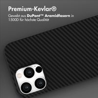 Accezz MagSafe Kevlar Hülle Apple iPhone 15 Pro Max - Schwarz