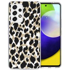imoshion Design Hülle Samsung Galaxy A53 - Golden Leopard
