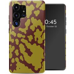 Selencia Vivid Back Cover Samsung Galaxy S25 Ultra - Moo'd Olive Dust