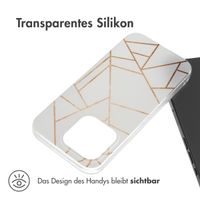 imoshion Design Hülle Apple iPhone 15 Pro - White Graphic