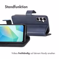 imoshion Luxuriöse Klapphülle Samsung Galaxy A17 - Dunkelblau