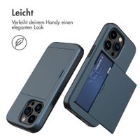imoshion Backcover mit Kartenfach Apple iPhone 15 Pro - Dunkelblau