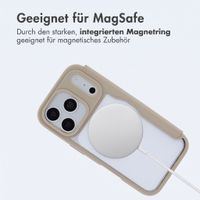 imoshion Transparente Bookcase mit MagSafe Apple iPhone 18 Pro Max / 17 Pro Max - Beige
