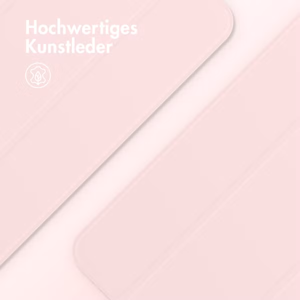 imoshion Magnetic Klapphülle Apple iPad 11 (2025) 11 Zoll A16 / iPad 10 (2022) 10.9 Zoll - Rosa