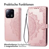 imoshion Mandala Klapphülle Xiaomi 13 Pro - Rosé gold