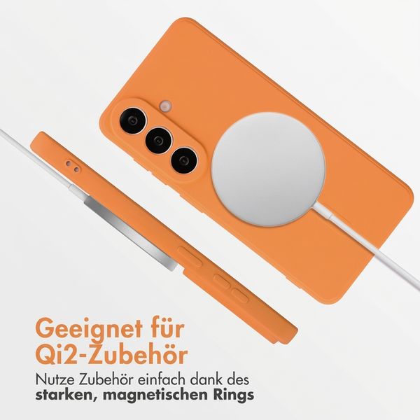 imoshion Color Back Cover mit MagSafe Samsung Galaxy S26 Plus - Orange