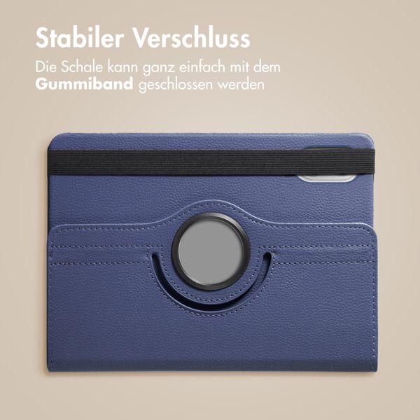 imoshion 360° drehbare Klapphülle Xiaomi Redmi Pad 2 Pro - Dunkelblau