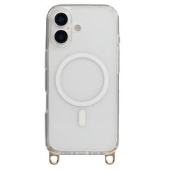 Selencia Rivièra MagSafe Backcover mit abnehmbarem Haken Apple iPhone 17 - Transparent