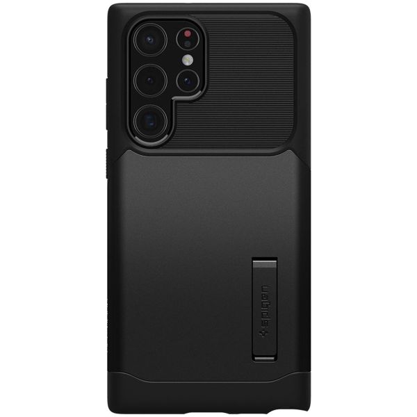 Spigen Slim Armor™ Case für das Samsung Galaxy S22 Ultra - Schwarz