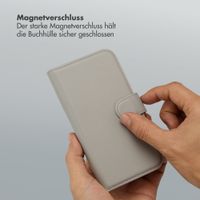 Selencia Olyn Abnehmbare Bookcase mit MagSafe Samsung Galaxy S26 - Grau