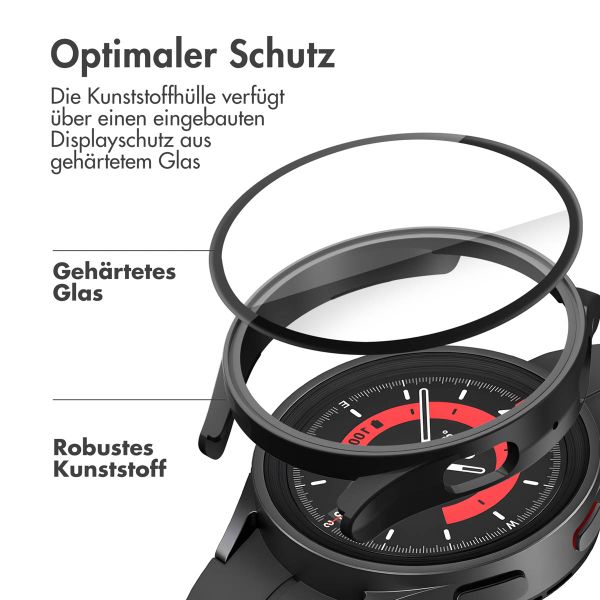 imoshion Full Cover Hard Case Samsung Galaxy Watch 5 - 44 mm - Schwarz