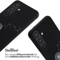 imoshion SilikonHülle design mit Band Samsung Galaxy S24 - Dandelion Black