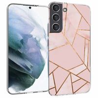 imoshion Design Hülle Samsung Galaxy S22 Plus - Pink Graphic