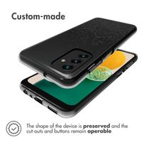 imoshion Design Hülle für das Samsung Galaxy A13 (5G) / A04s - Splatter Black