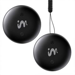 imoshion Wireless Tag - Bluetooth-Tracker für Android - 2 pack - Schwarz