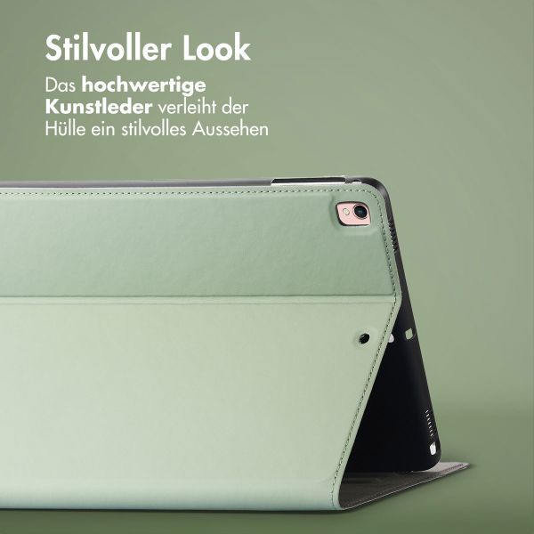 Accezz Classic Klapphülle Apple iPad 6 (2018) 9.7 Zoll / iPad 5 (2017) 9.7 Zoll / Air 2 (2014)/Air 1 (2013) - Grün