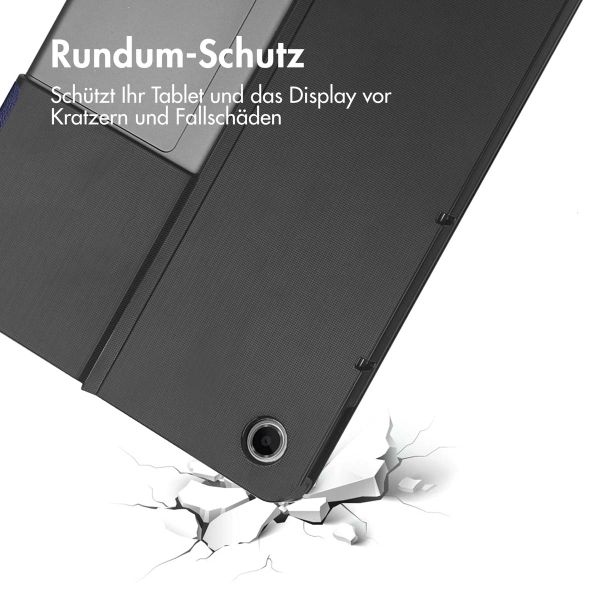 imoshion Klapphülle Lenovo Tab Plus - Dunkelblau
