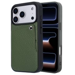 Selencia Riva Back Cover mit Kartenfach Apple iPhone 17 Pro - Sage Green