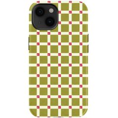 Selencia Vivid Rückabdeckung mit MagSafe Apple iPhone 14 - Check This Olive