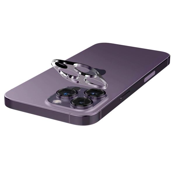 Spigen Glas.tR EZFit Optik Linsen Protektor 2er-Pack für das Apple iPhone 14 Pro / 14 Pro Max