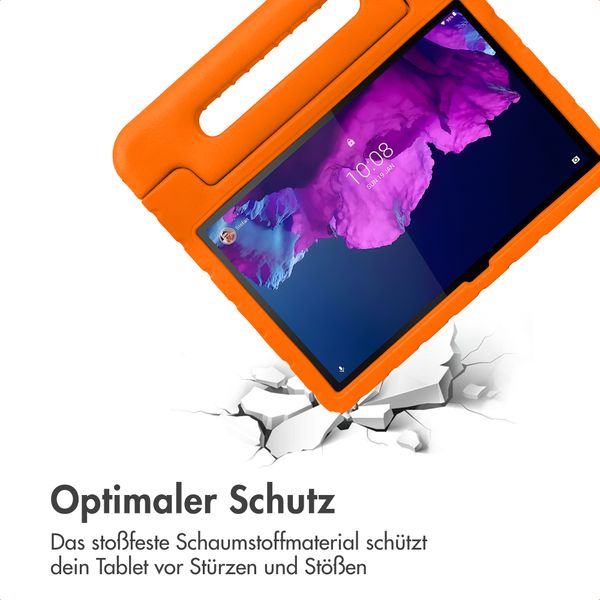 imoshion Schutzhülle mit Handgriff kindersicher Lenovo Tab P11 / P11 Plus - Orange