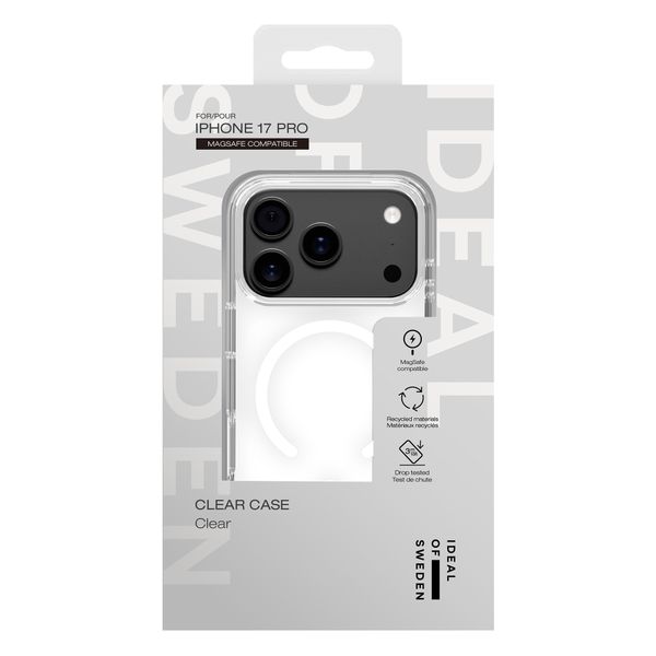 iDeal of Sweden Clear Case MagSafe Apple iPhone 17 Pro - Clear